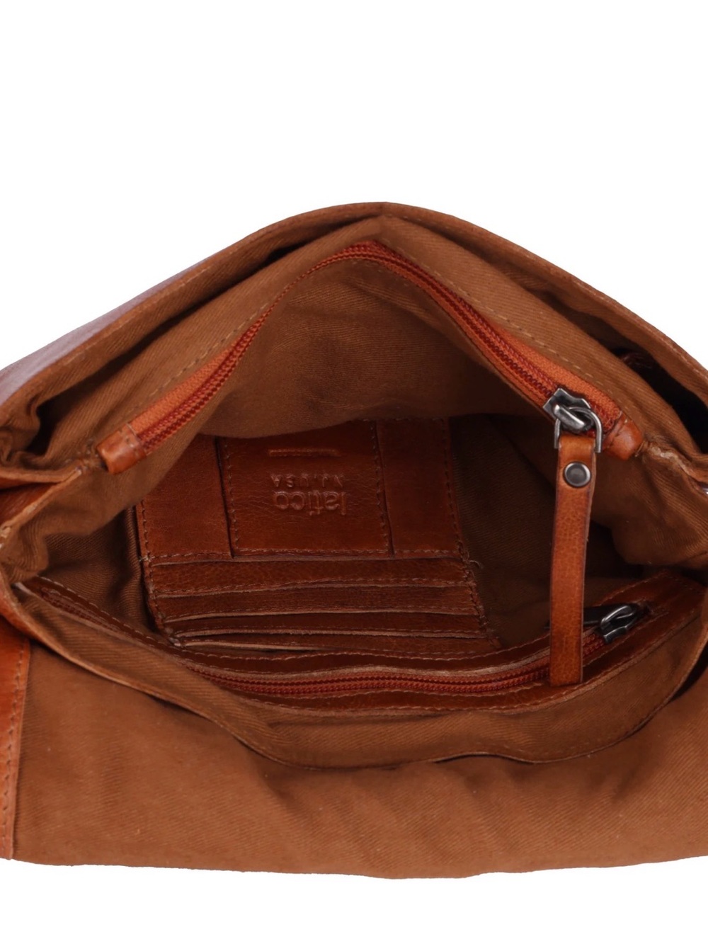 latico Tan Leather Crossbody Bag - Picture 3 of 9